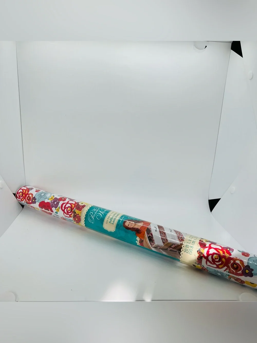 The Pioneer Woman Flea Market Floral Adhesive Laminate Drawer Shelf Liner ONE 12